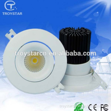 energy-saving 15w PCB COB adjustable led downlight fixture with CE TUV SAA